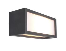 M7050  Utah Wall Lamp 1 Light IP65 Graphite